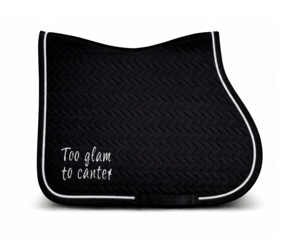 Czaprak wszechstronny Moodicorn "Too glam to canter."