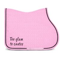 Czaprak wszechstronny Moodicorn "Too glam to canter."