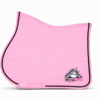 moodicorn czaprak vs logo pink Czaprak wszechstronny Moodicorn logo - pink