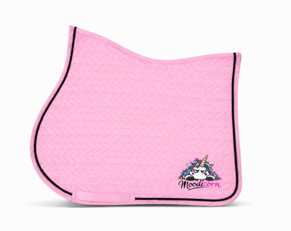 moodicorn czaprak vs logo pink Czaprak wszechstronny Moodicorn logo - pink