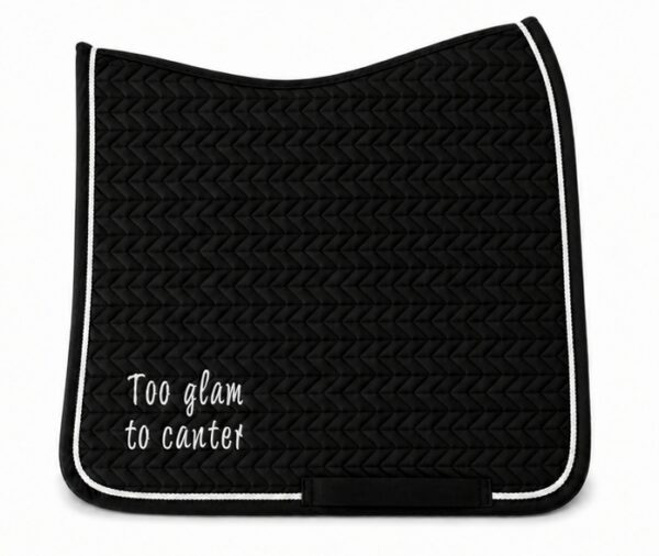 Czaprak ujeżdżeniowy Moodicorn "Too glam to canter"