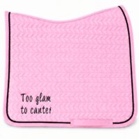 Czaprak ujeżdżeniowy Moodicorn "Too glam to canter"